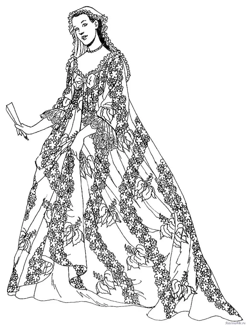 Костюм эпохи Возрождения Франция 19 век женский