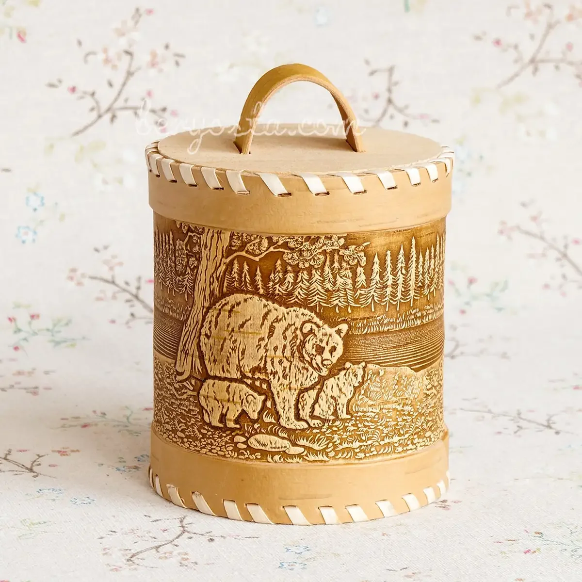 Раскраска Урало Сибирская роспись для детей