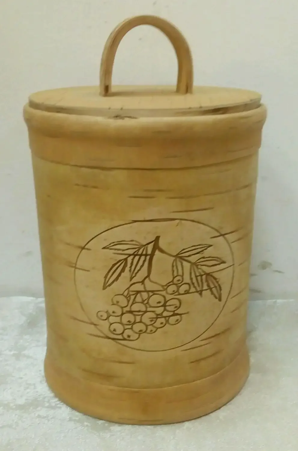 Городецкая роспись Туесок