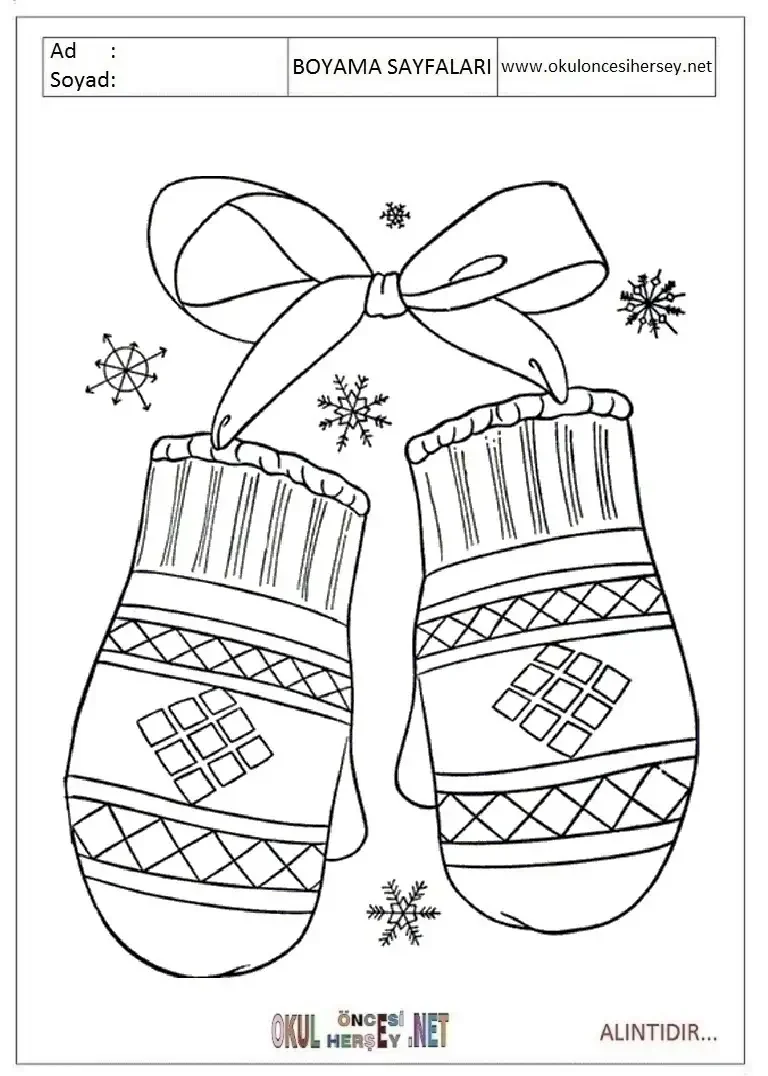 Вытынанки на окна варежки