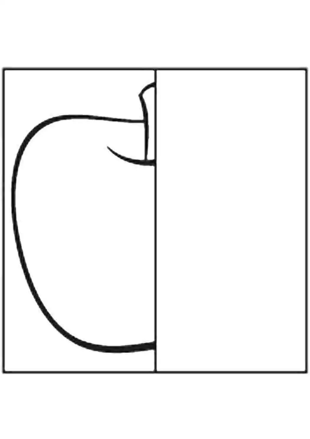 She likes Apples раскраска