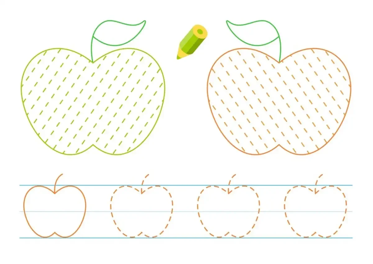 Обводка штриховка для дошкольников 7 лет