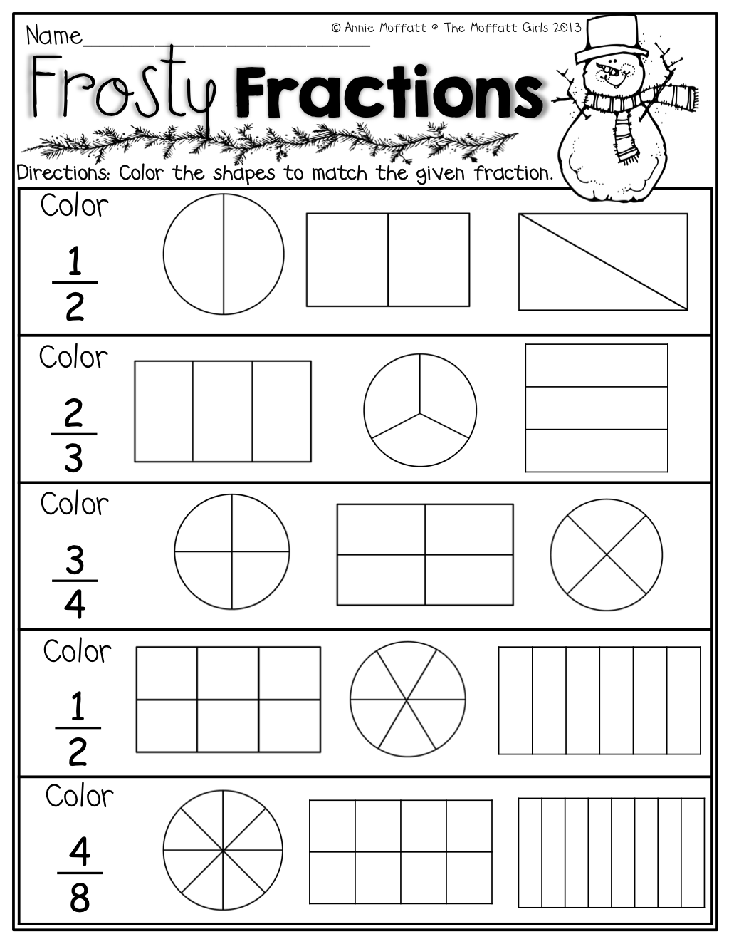 Раскраска уравнения