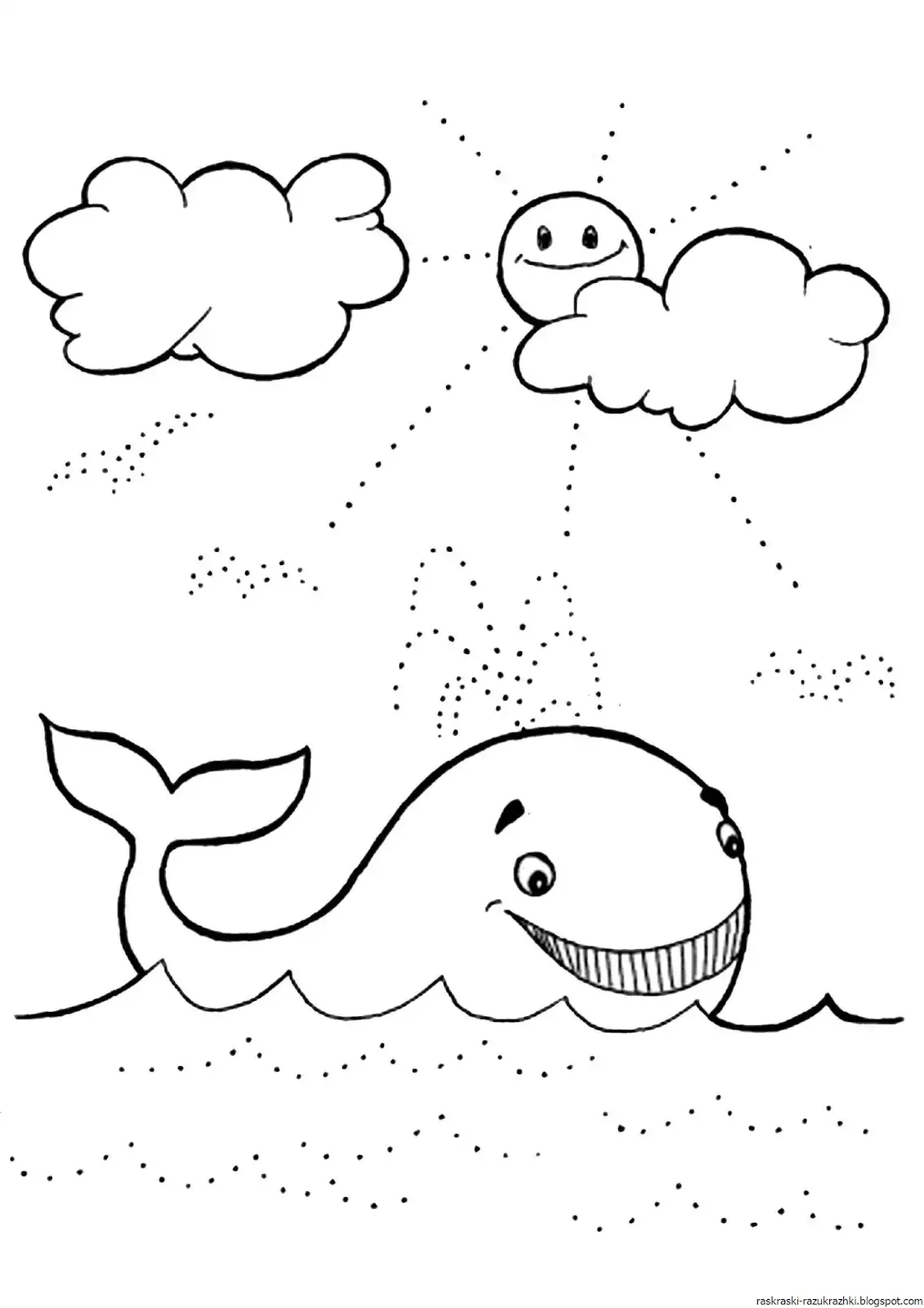 Рисование по цифрам морские обитатели