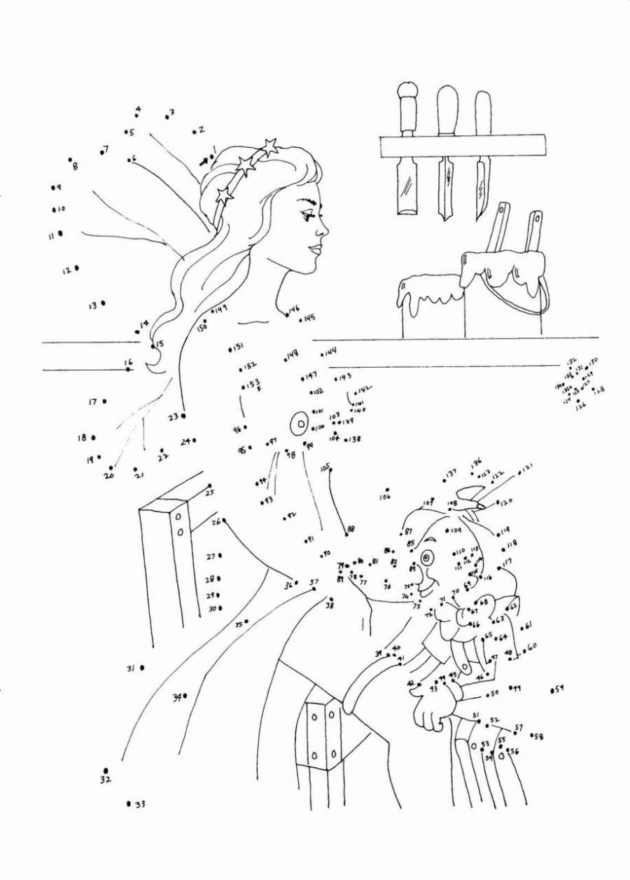 Соединять по цифрам для детей