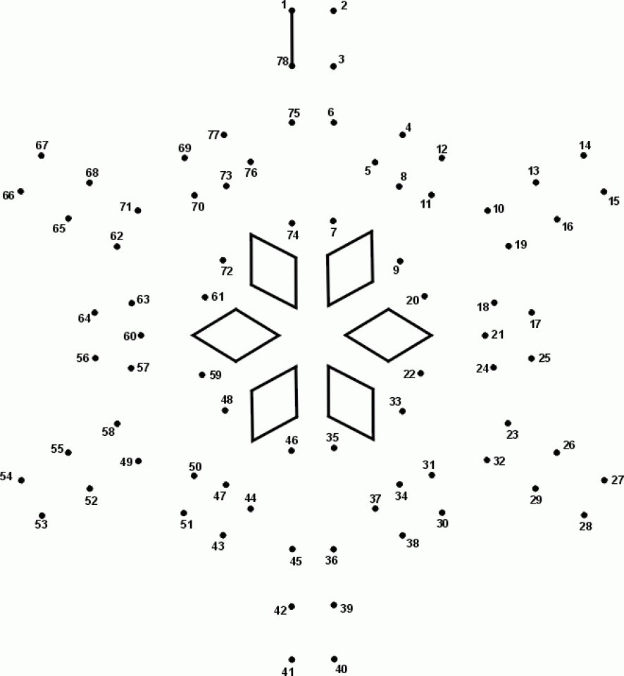 Раскраска замок с цифрами