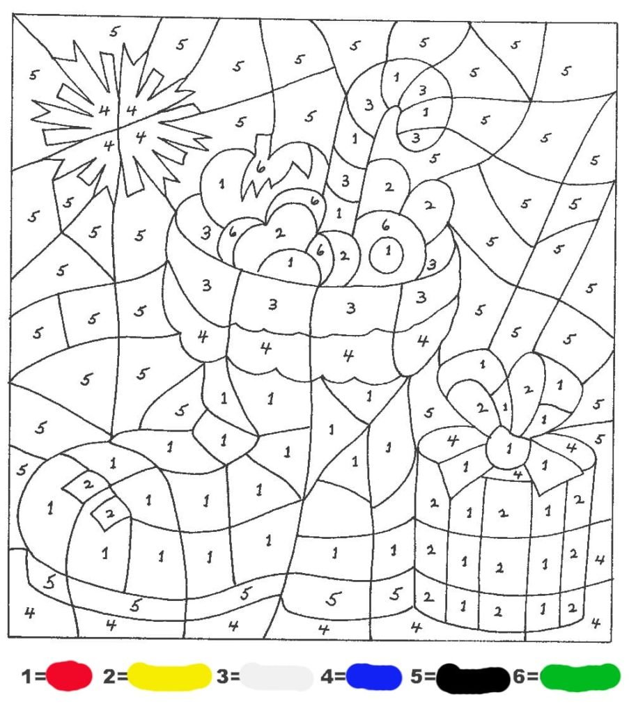 Закрась клетки по стрелкам