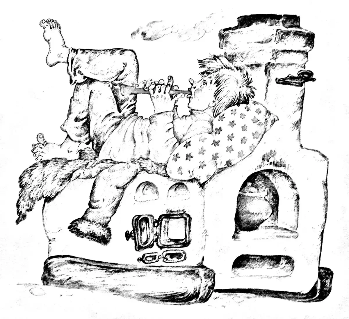 Изба картинки для детей