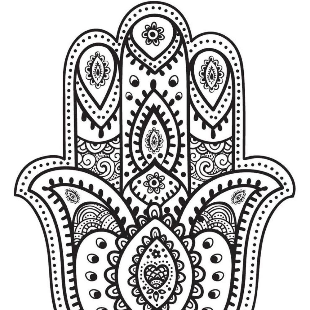 Рука Фатимы Хамса эскиз