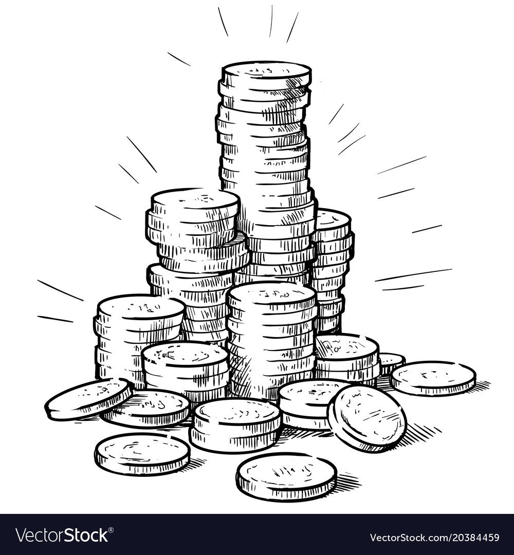 Монета набросок