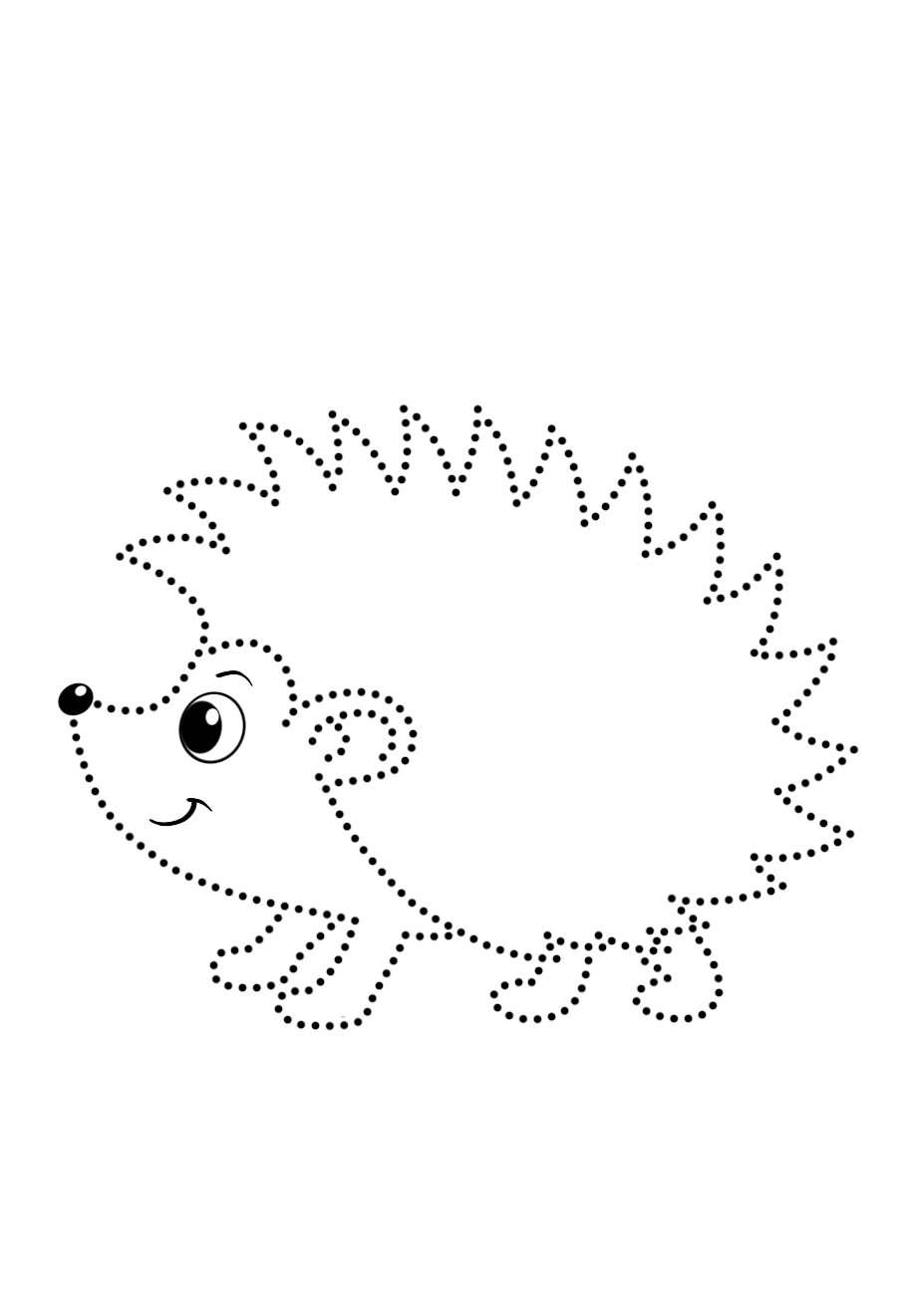 Ежик обвести