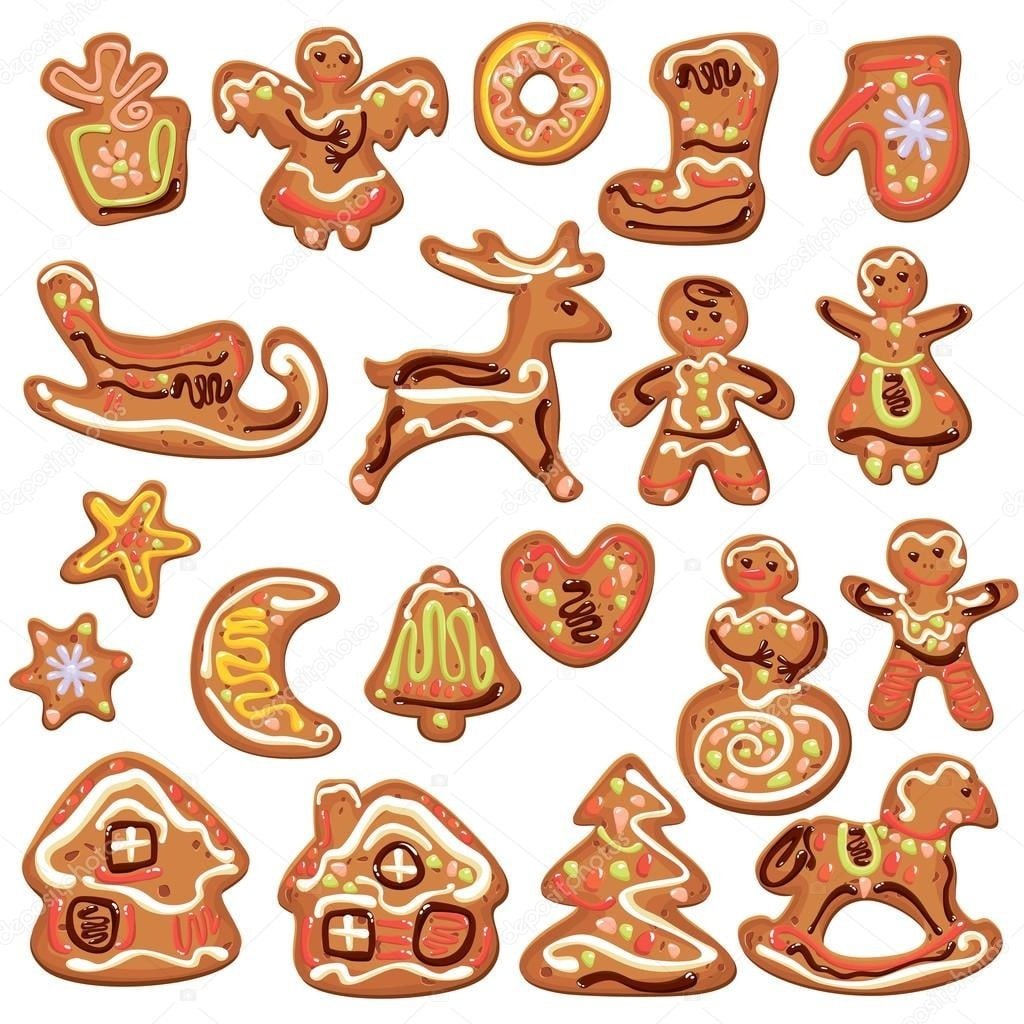 Наклейки на имбирные пряники