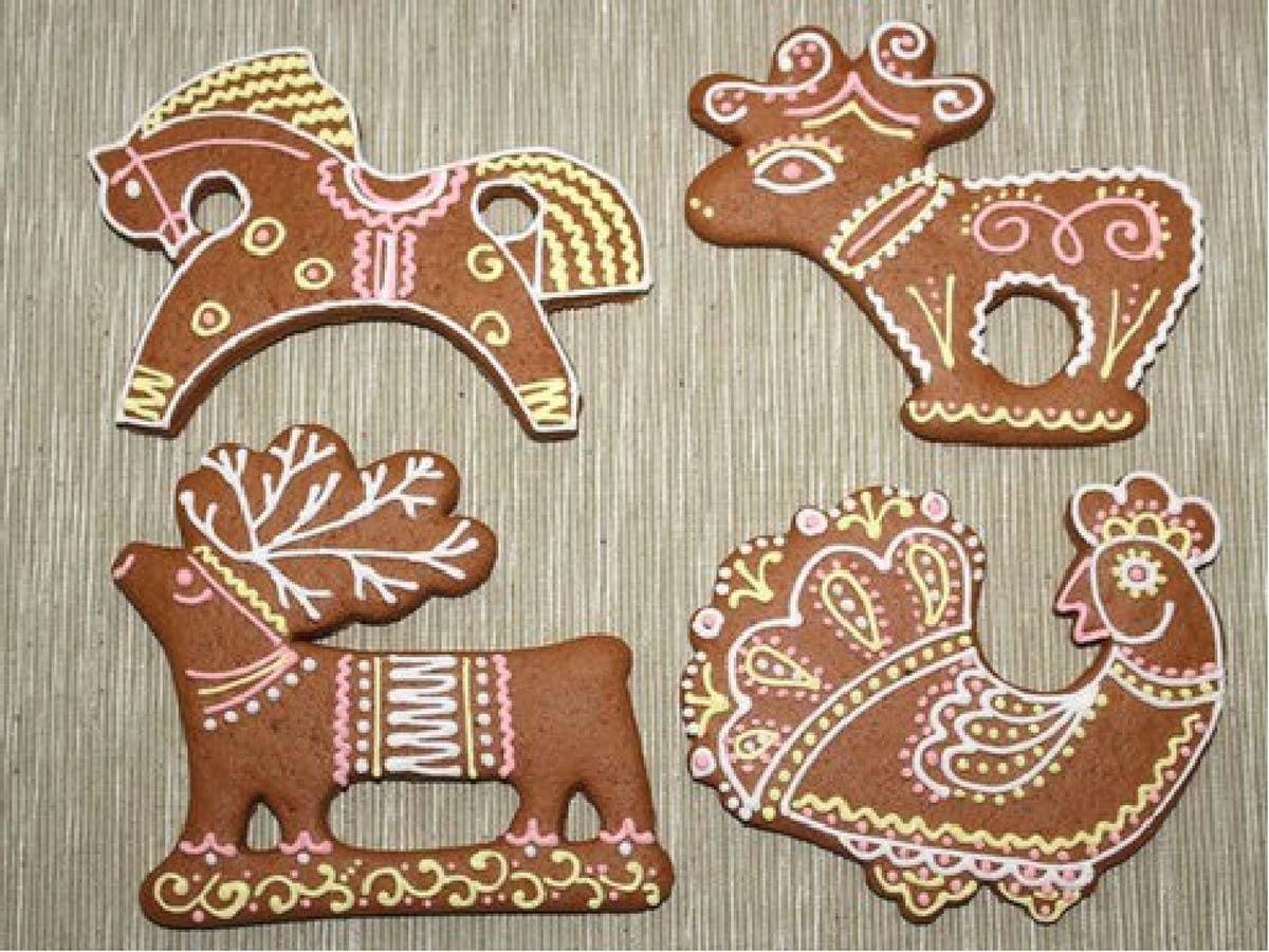 Силуэтные пряники пряники