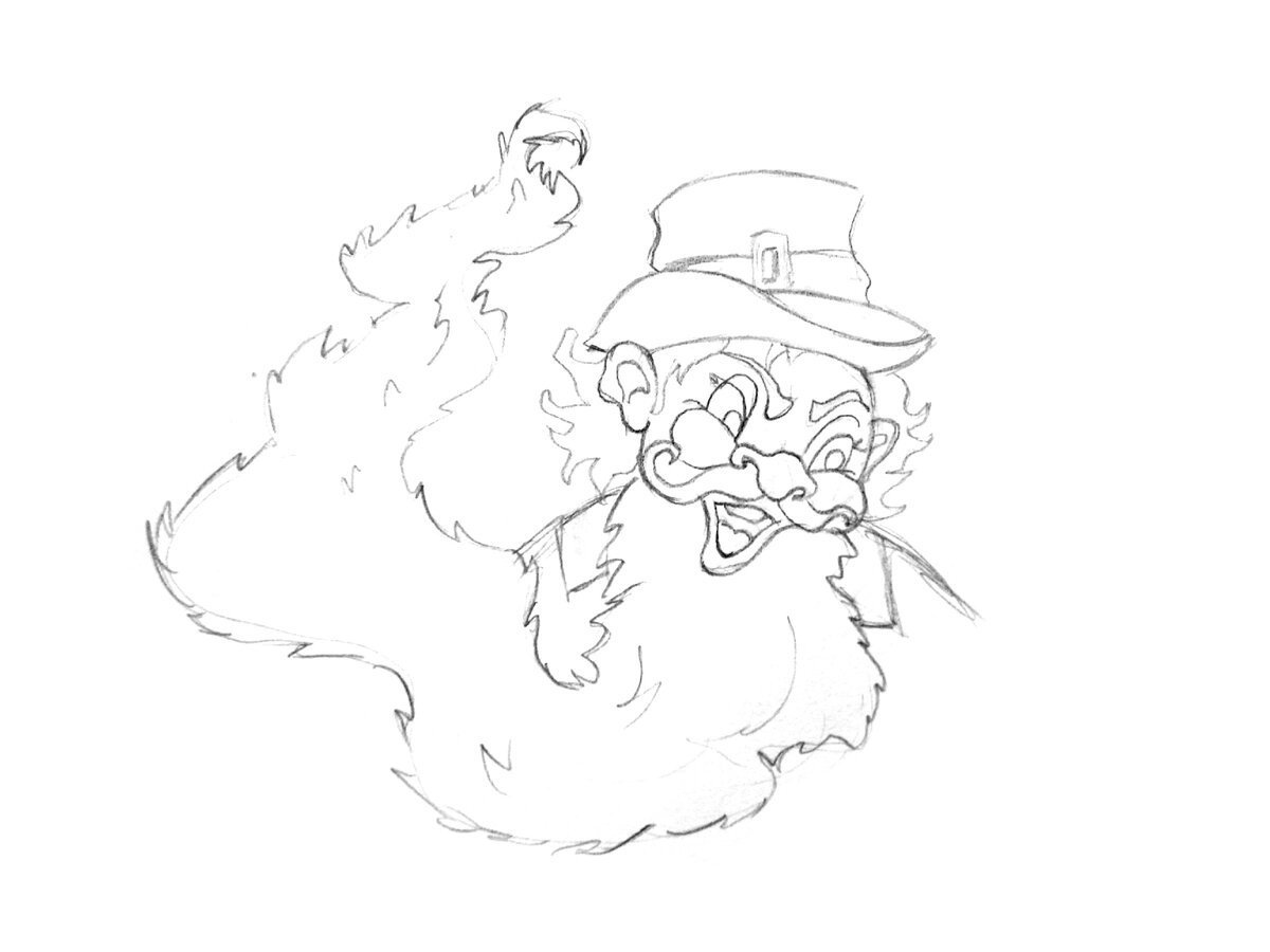 Папа Карло раскраска