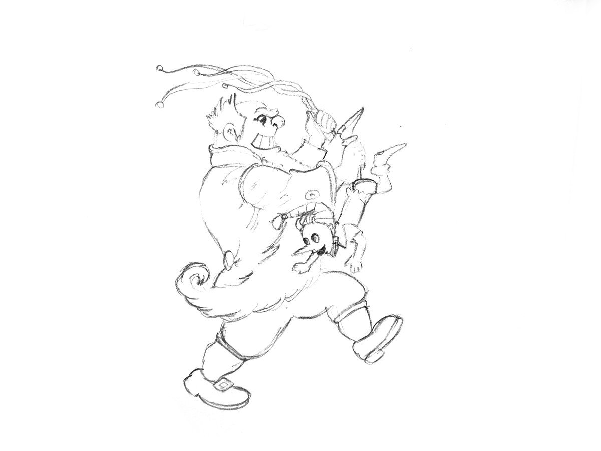 Портрет Карабаса Барабаса