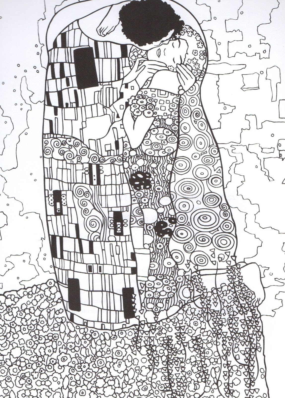 Густав климт поцелуй