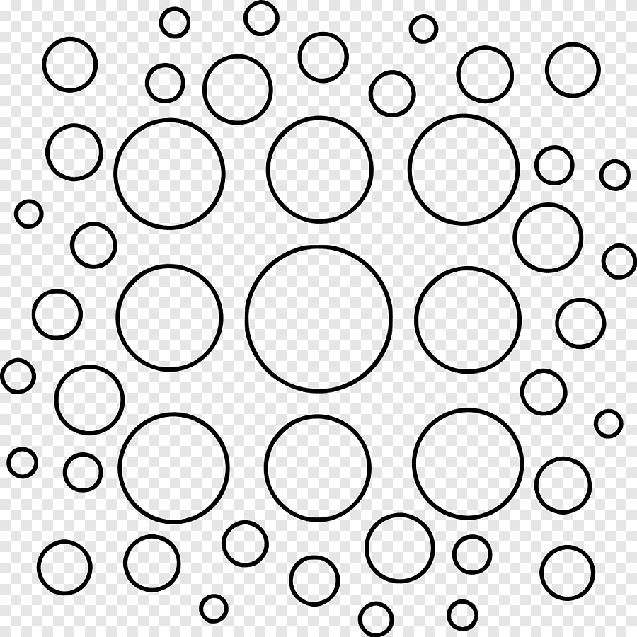 Кружочки разных размеров