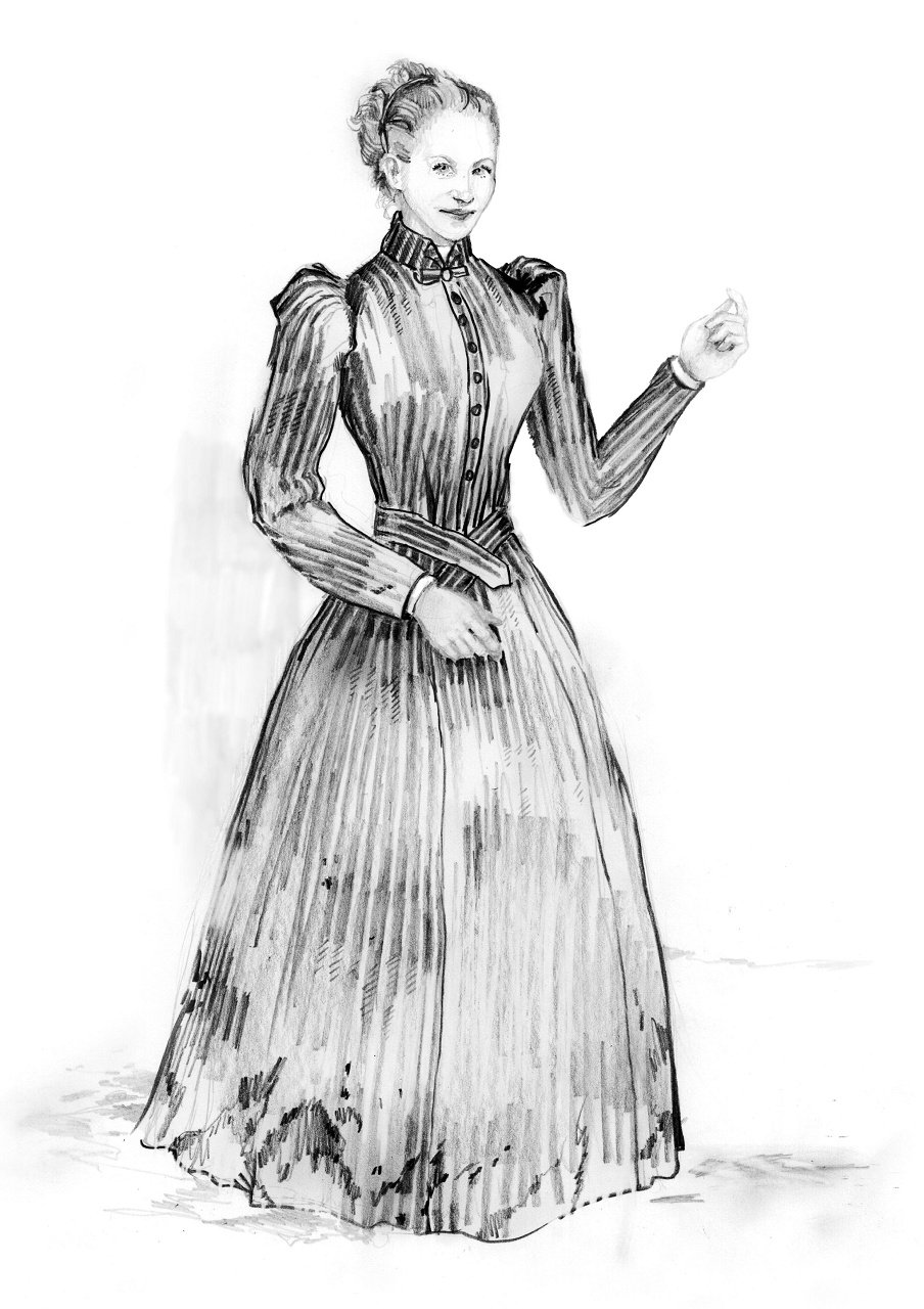 Варвара гроза иллюстрация