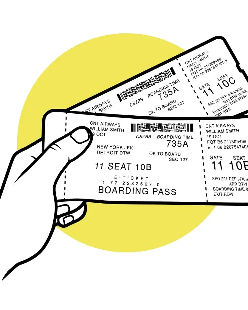 Ticket раскраска