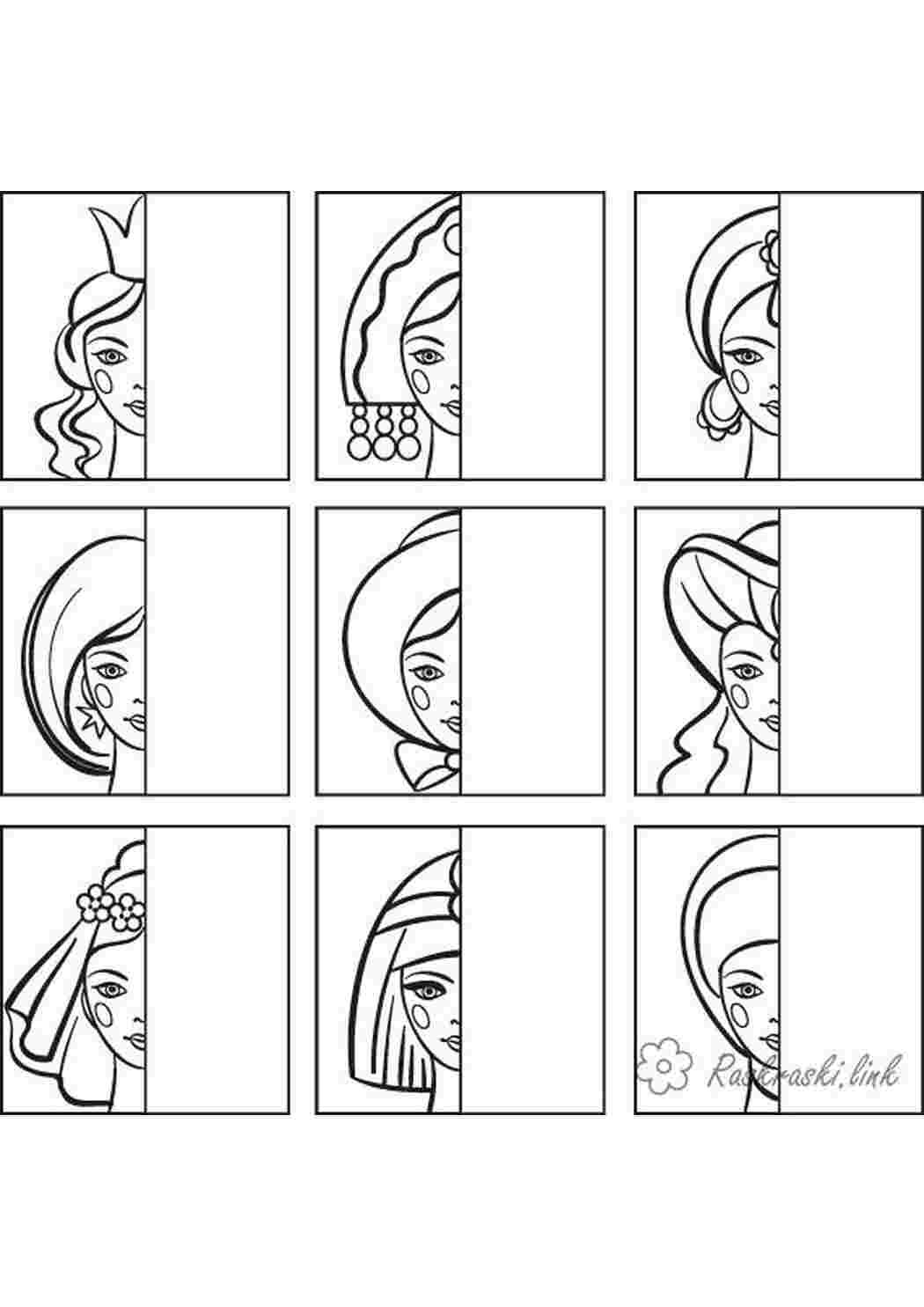 Упражнения на симметрию