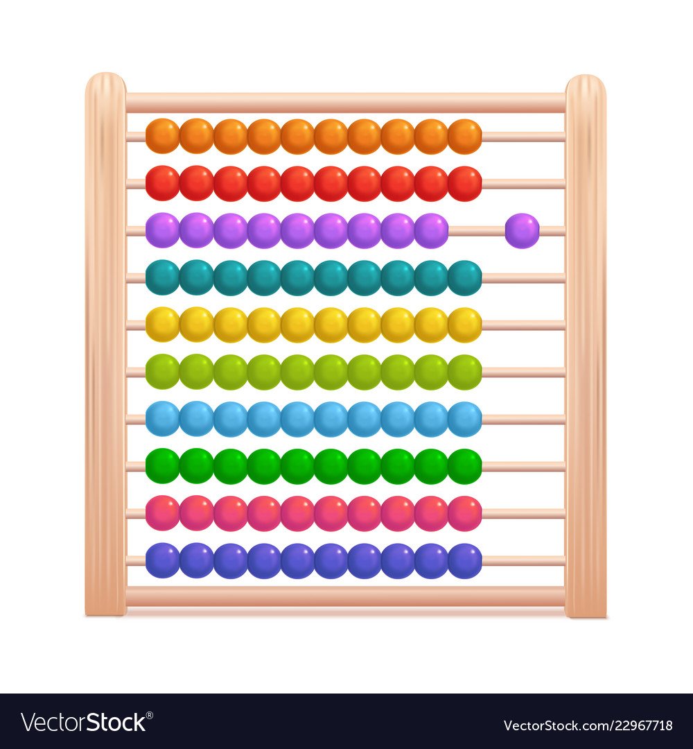 Абакус рисунок вектор