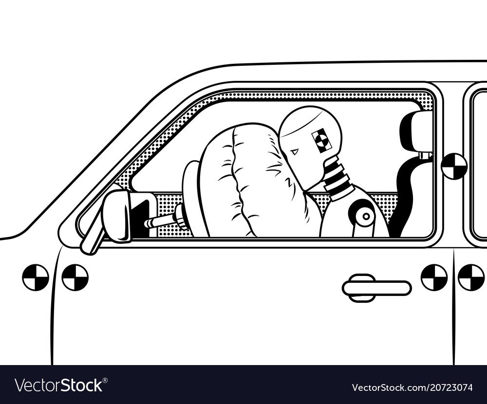 Раскраски поломанные машины