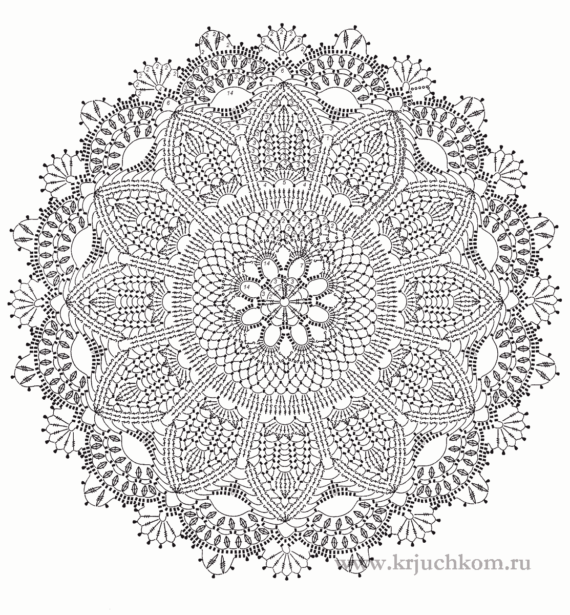 Патриция Кристофферсен схемы салфеток