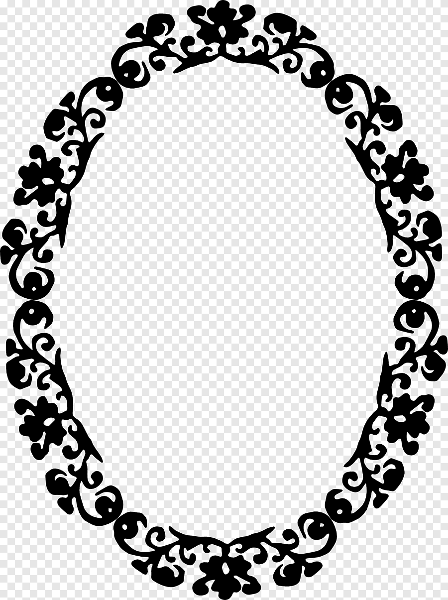 Овальный узор