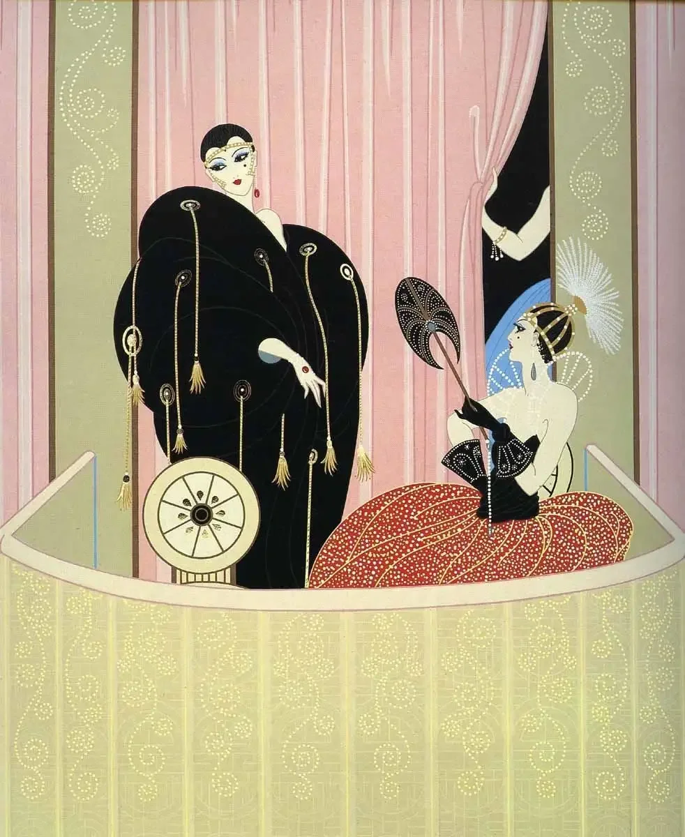 Графика в стиле арт деко