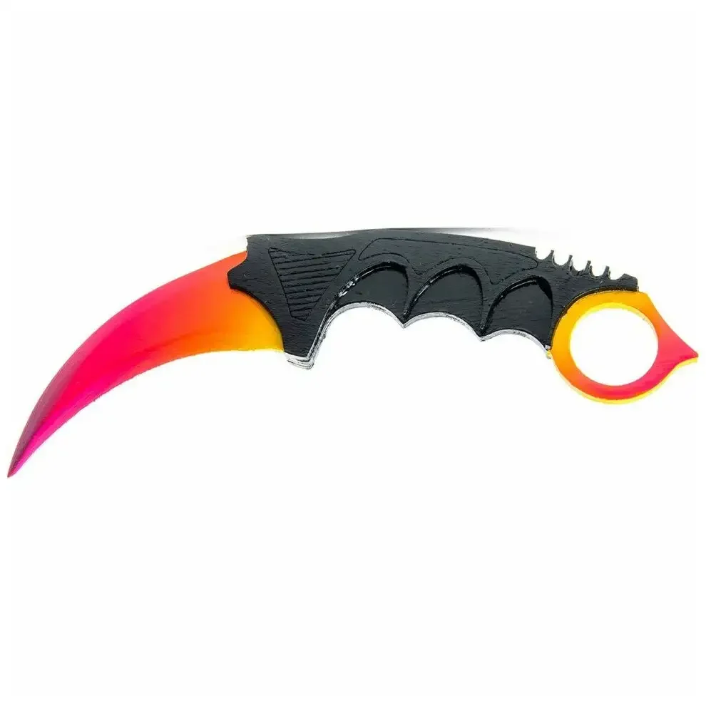 Нож-керамбит градиент