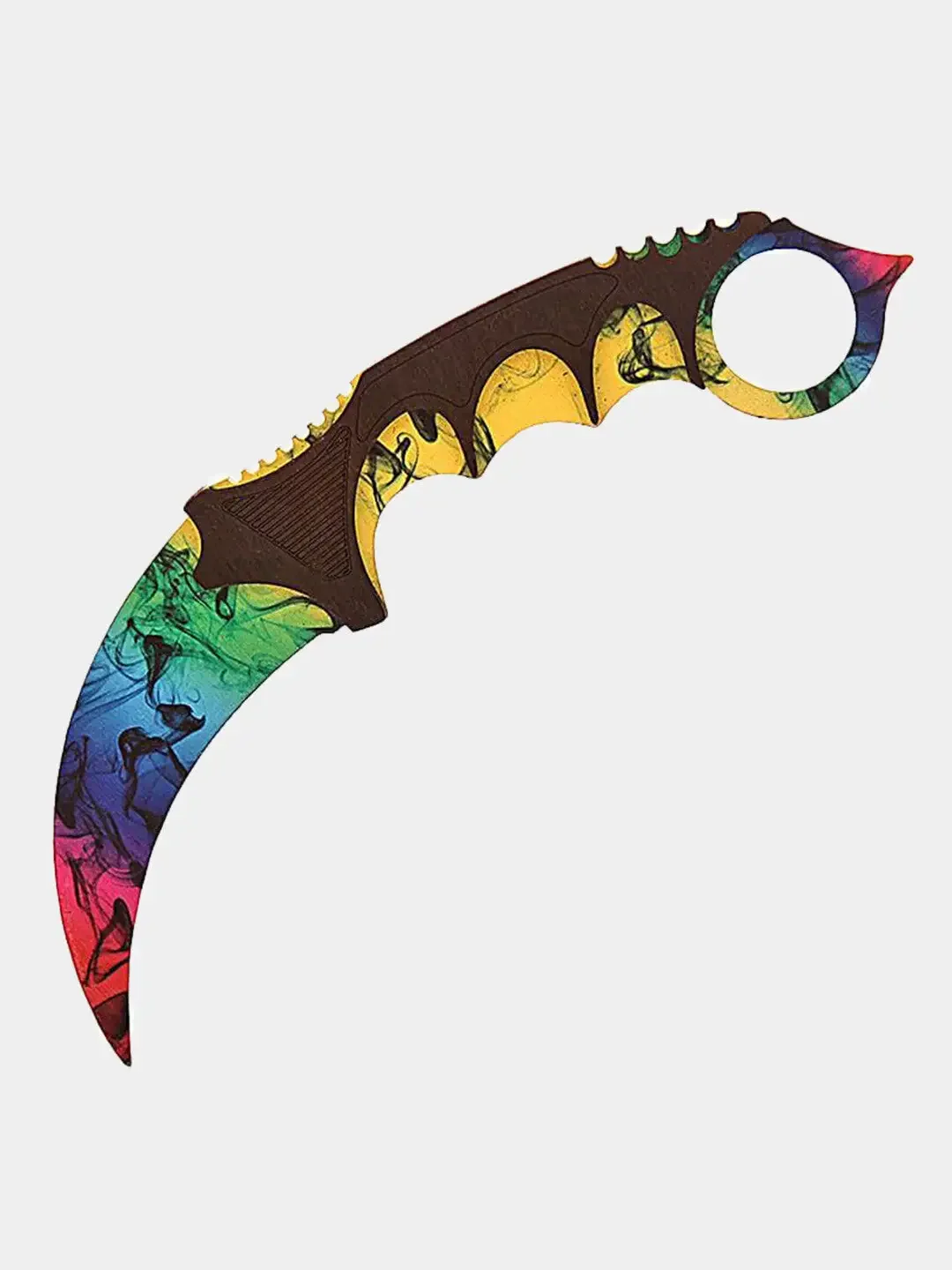 Нож керамбит мраморный градиент