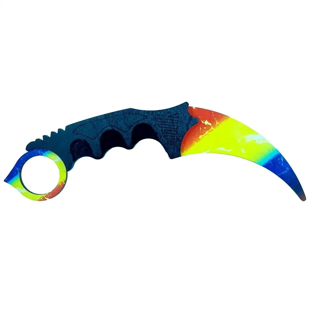 Нож-керамбит градиент