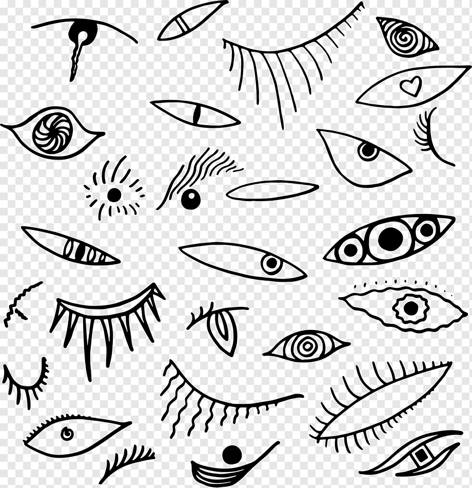 Глаз силуэт