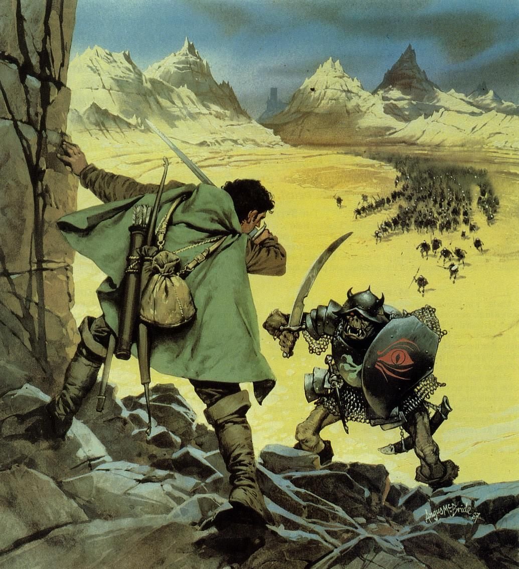 Художник Ангус МАКБРАЙД