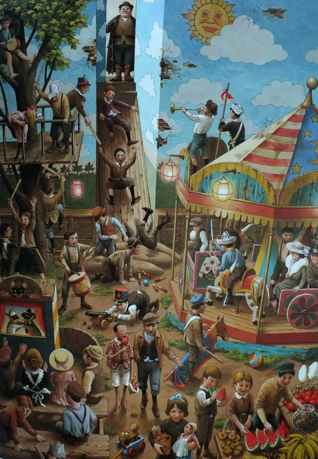 Иллюстратор Роберто Инноченти