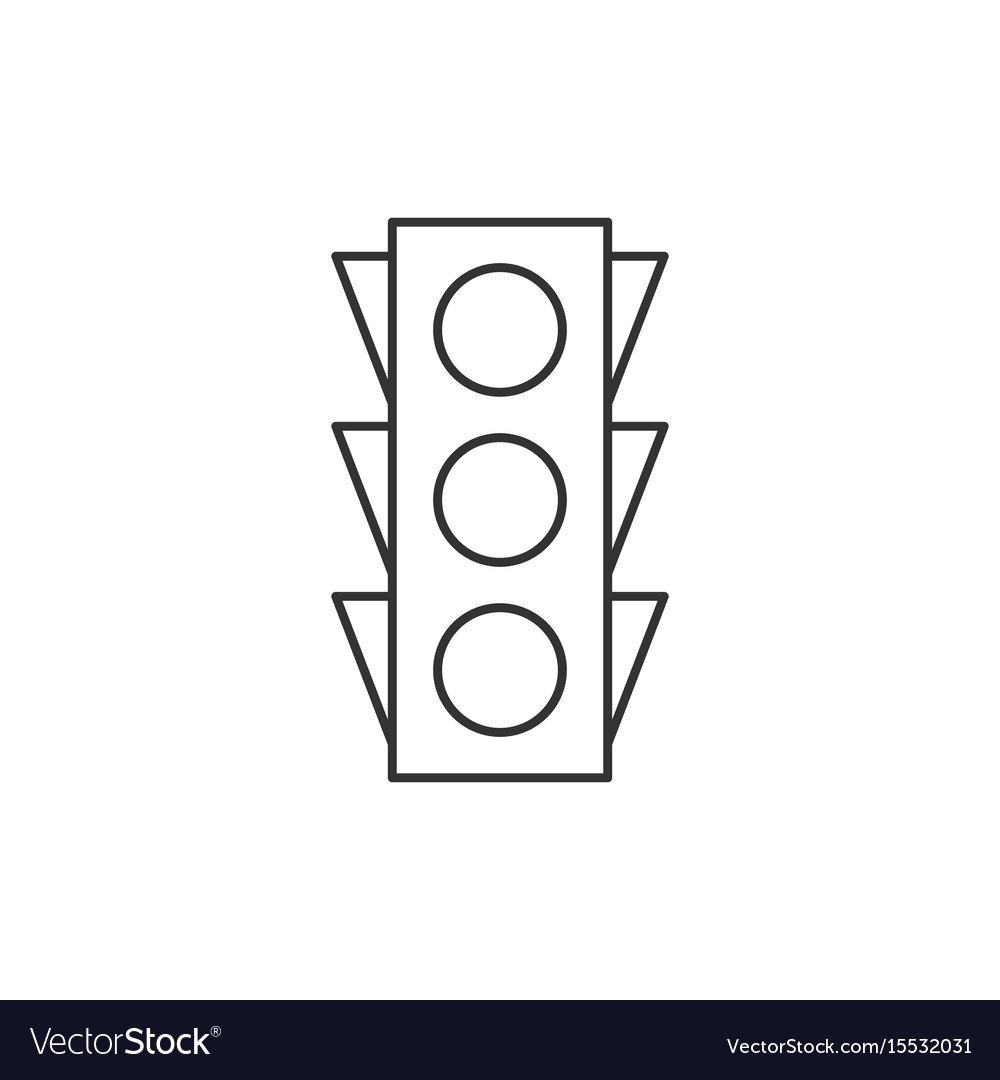 Раскраски по ПДД светофор