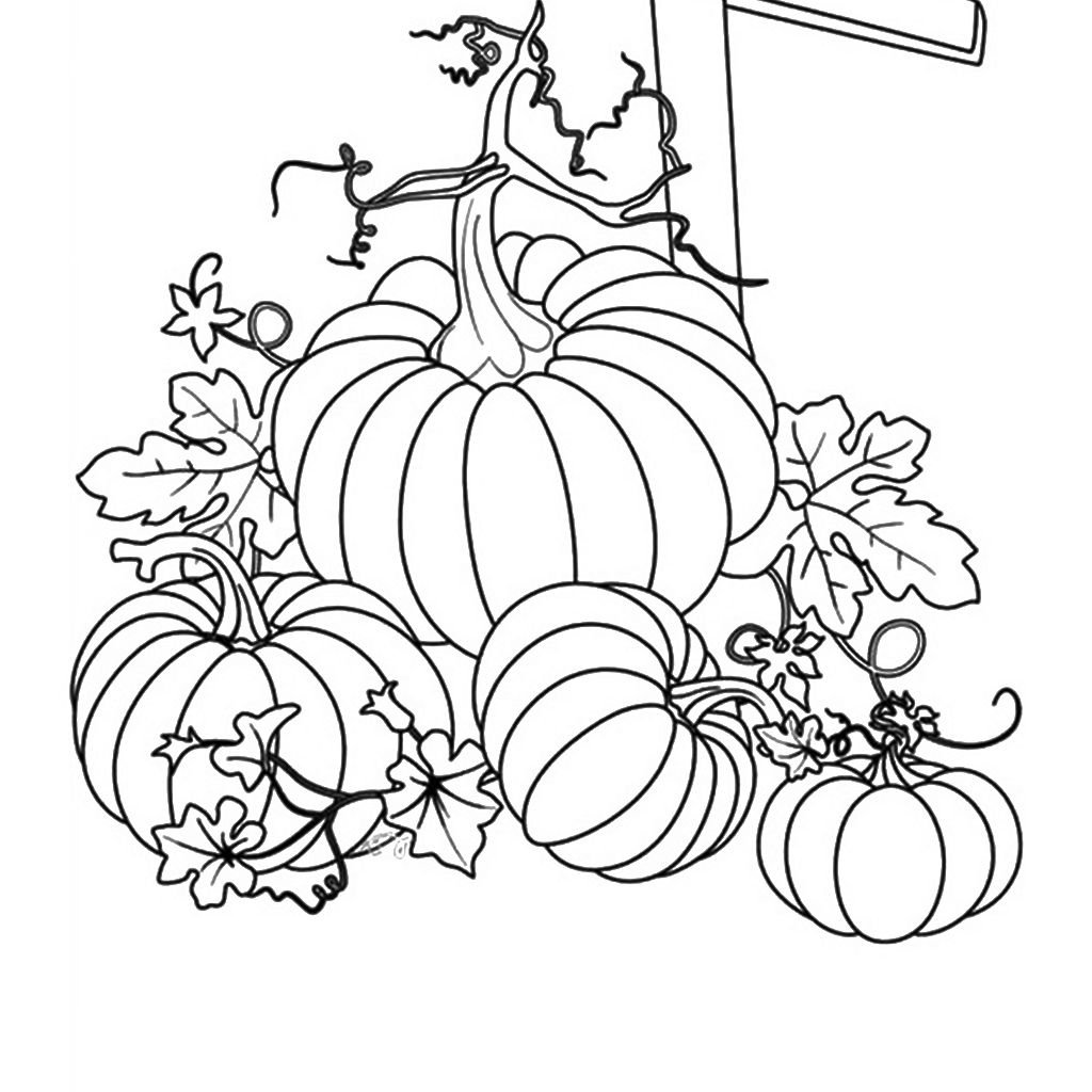 Раскраска Хэллоуин для детей