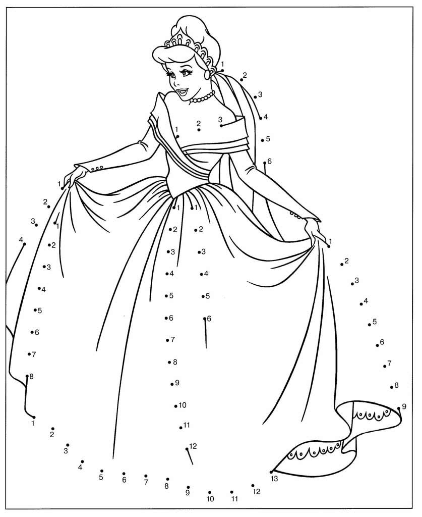 Осенние овощи контур