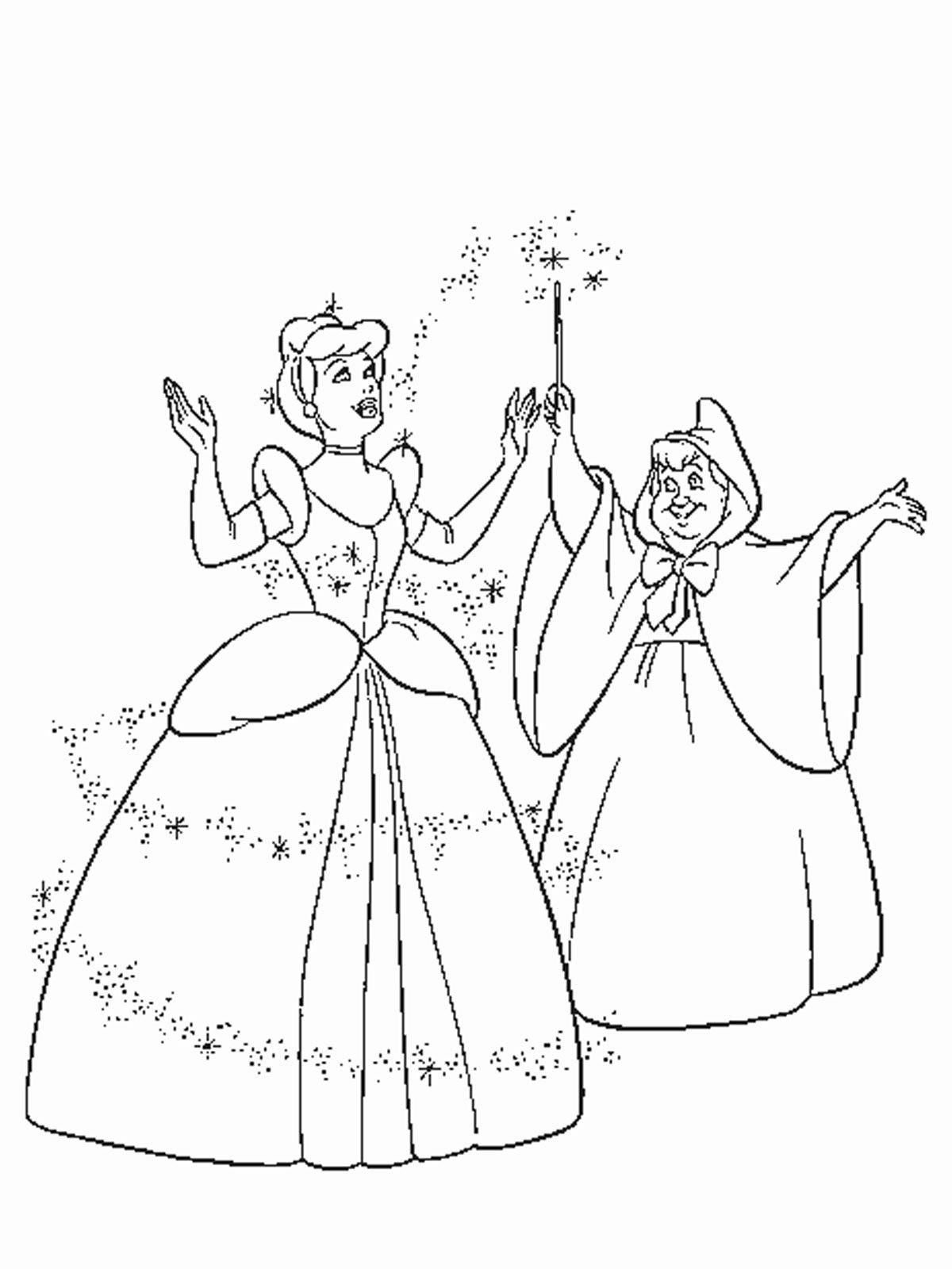 Раскраска замок принцессы