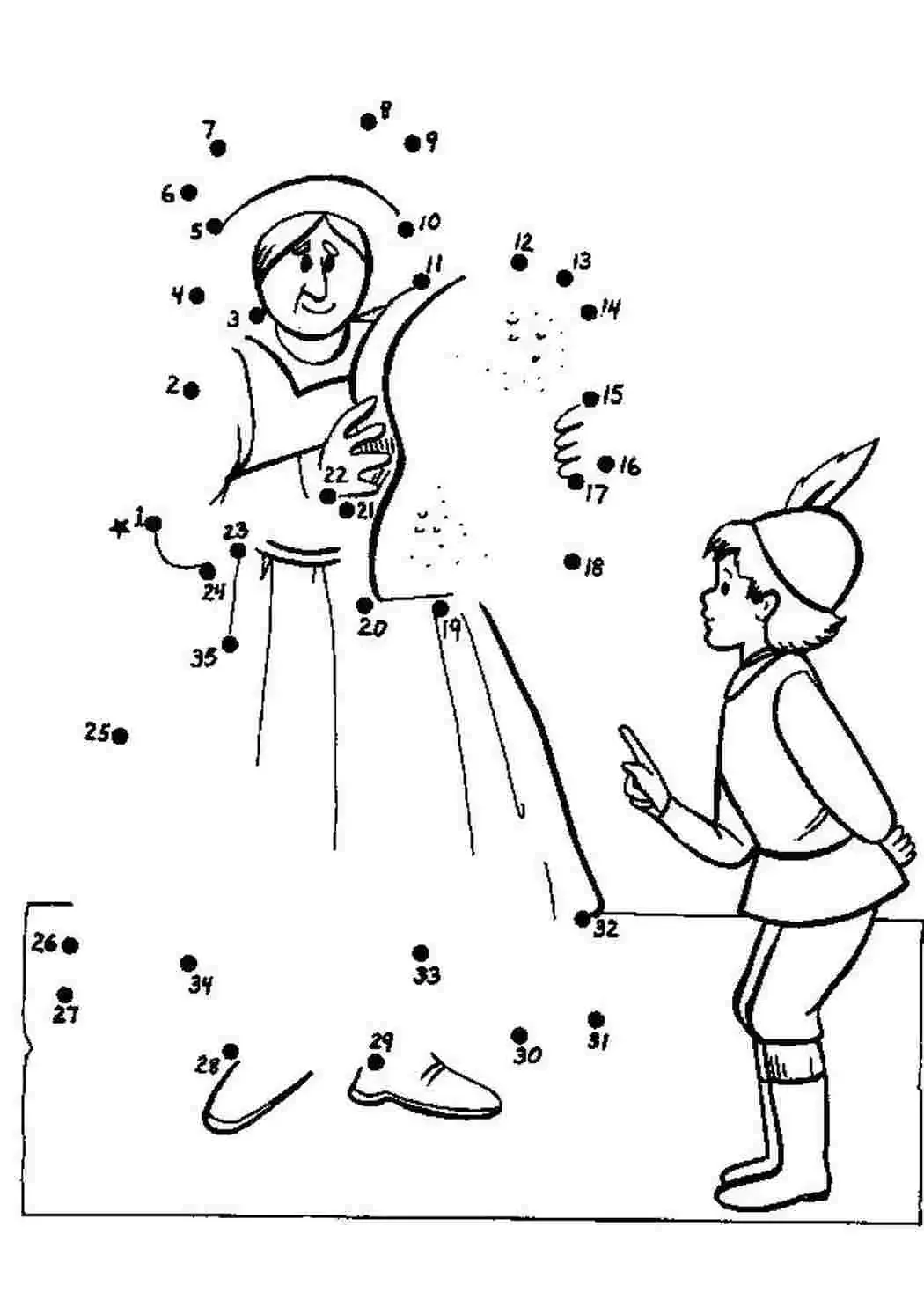 Карлсон строит башню из кубиков