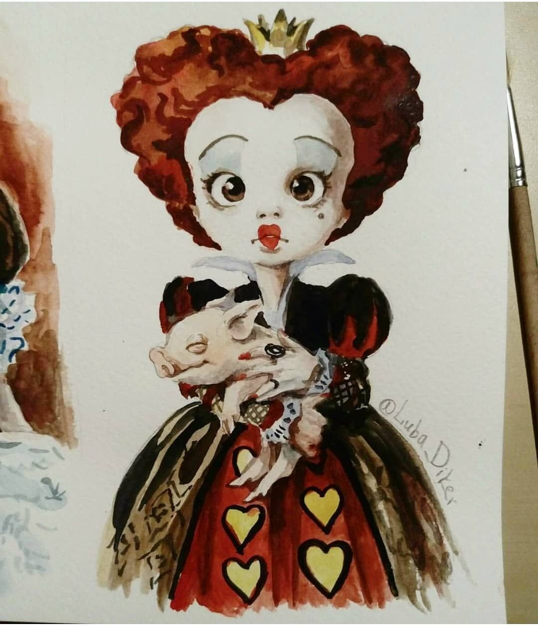 Червовая Королева аниме