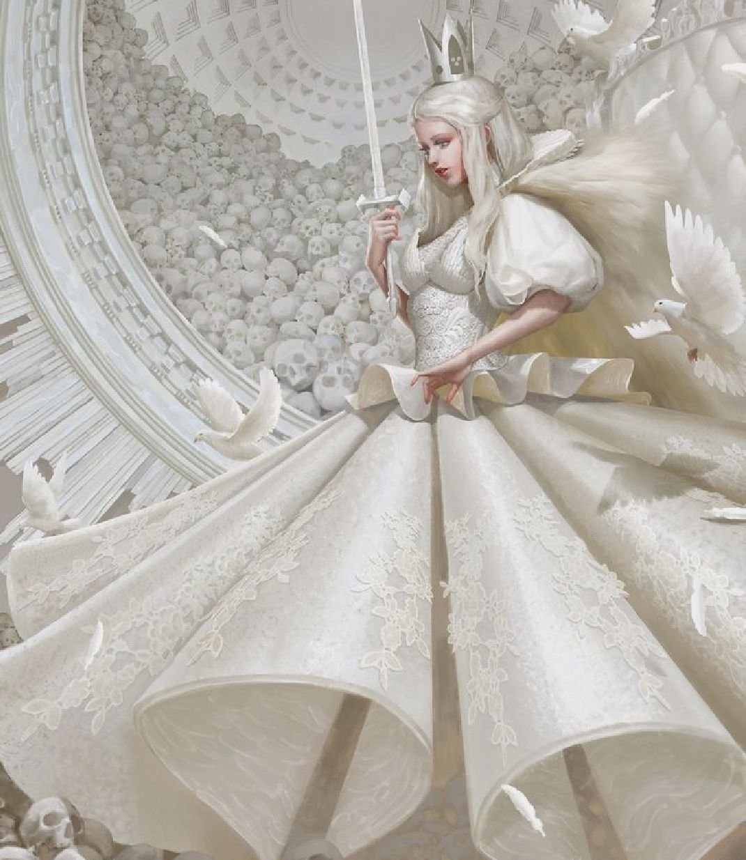 Чёрная Королева Алиса в Зазеркалье