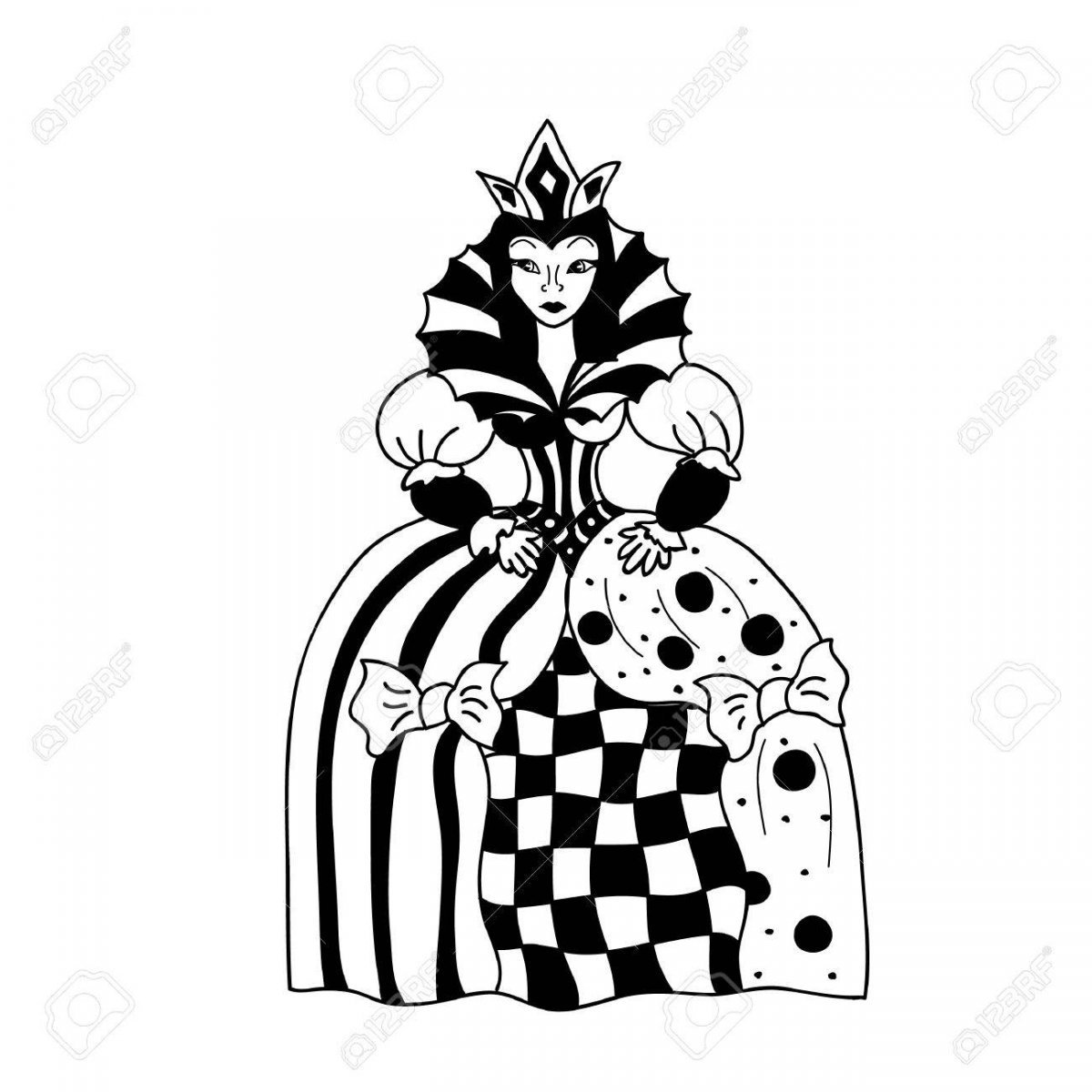 Алиса в стране чудес Королева шахмат