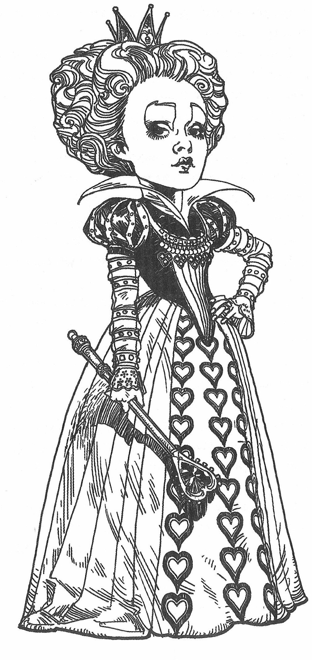 Льюис Кэрролл Королева Алиса в стране чудес