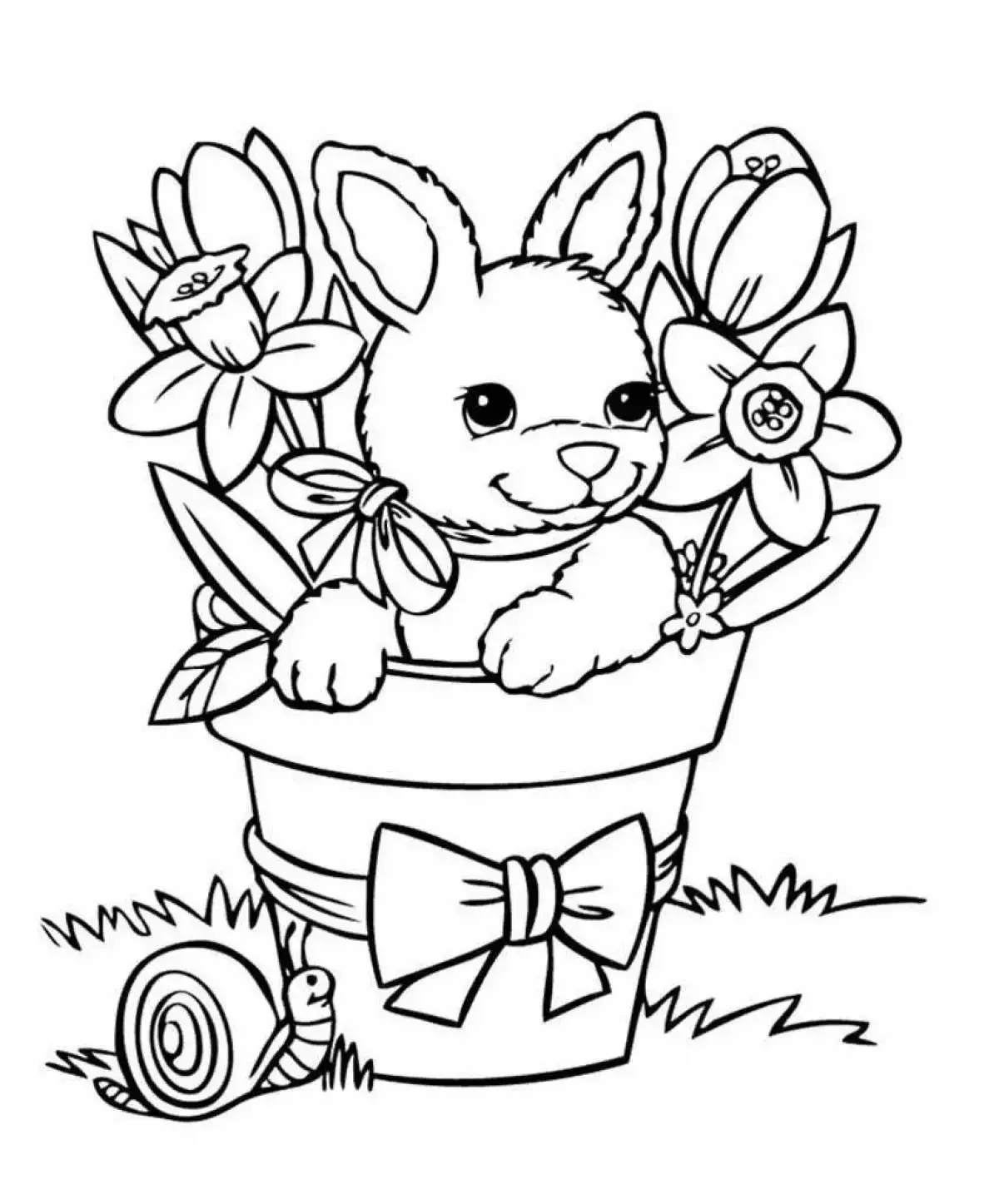 Раскраска по сказке Сутеева под грибом