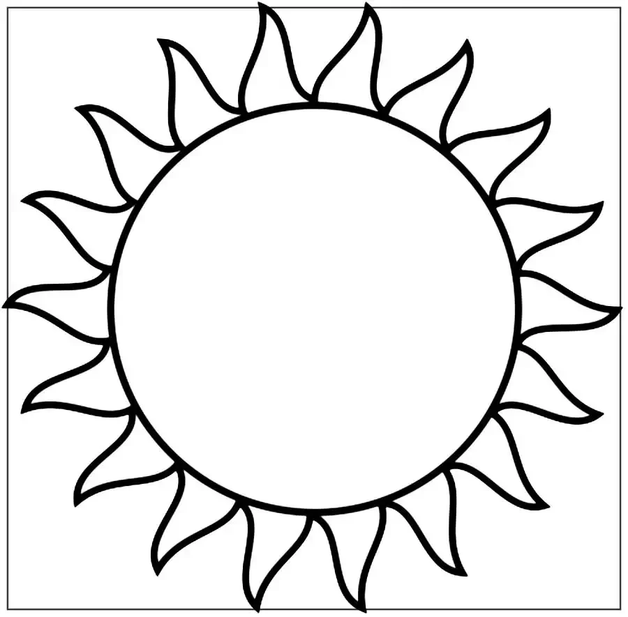 Sunny weather Sky Black and White clip Art