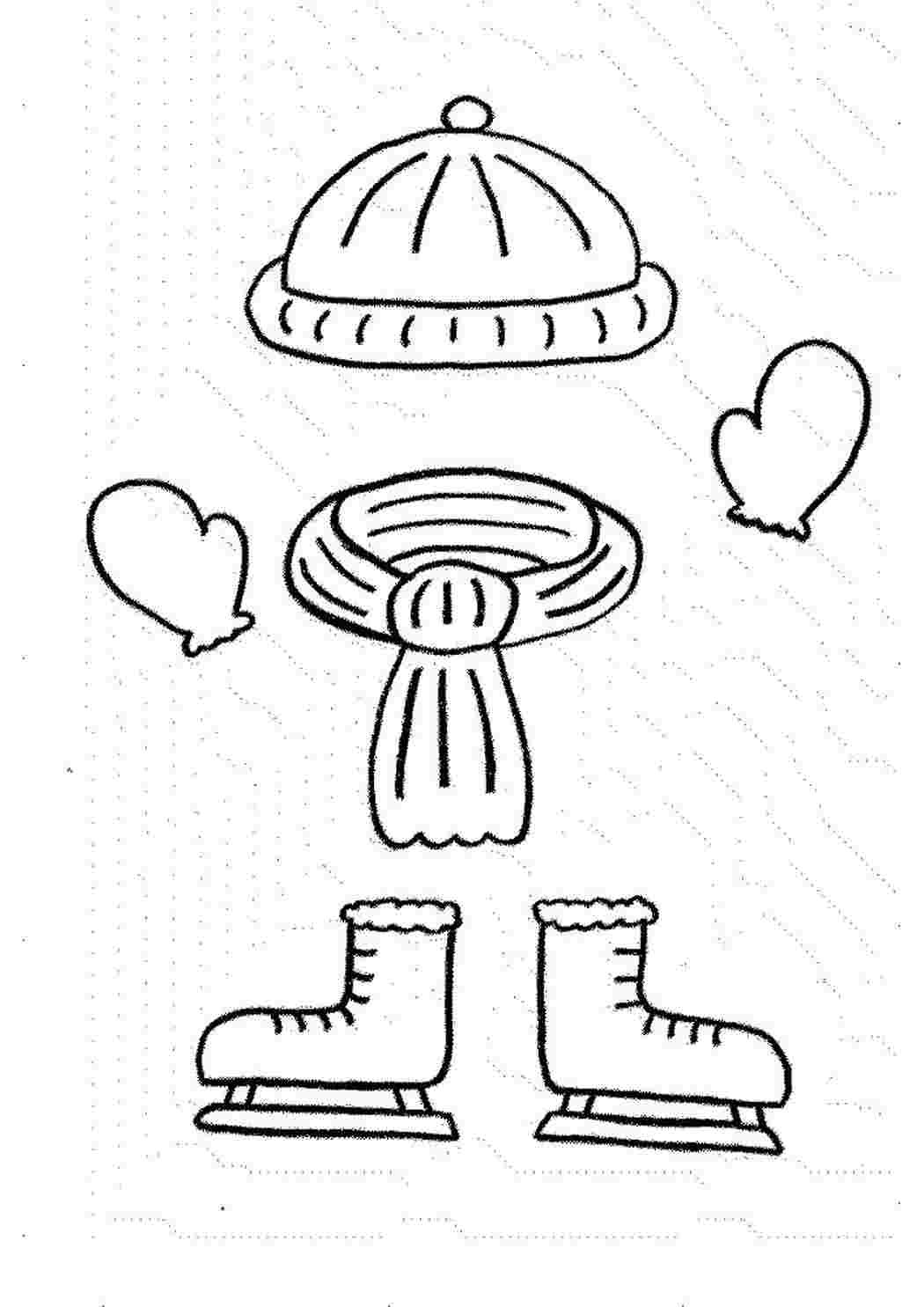 Шапка раскраска