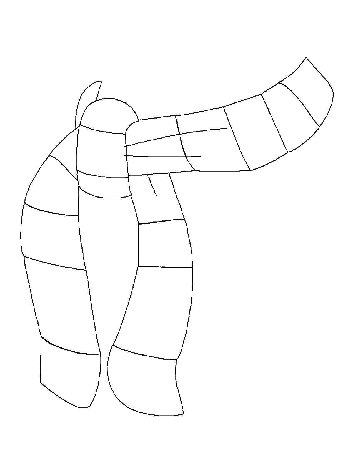 Раскраска одежда