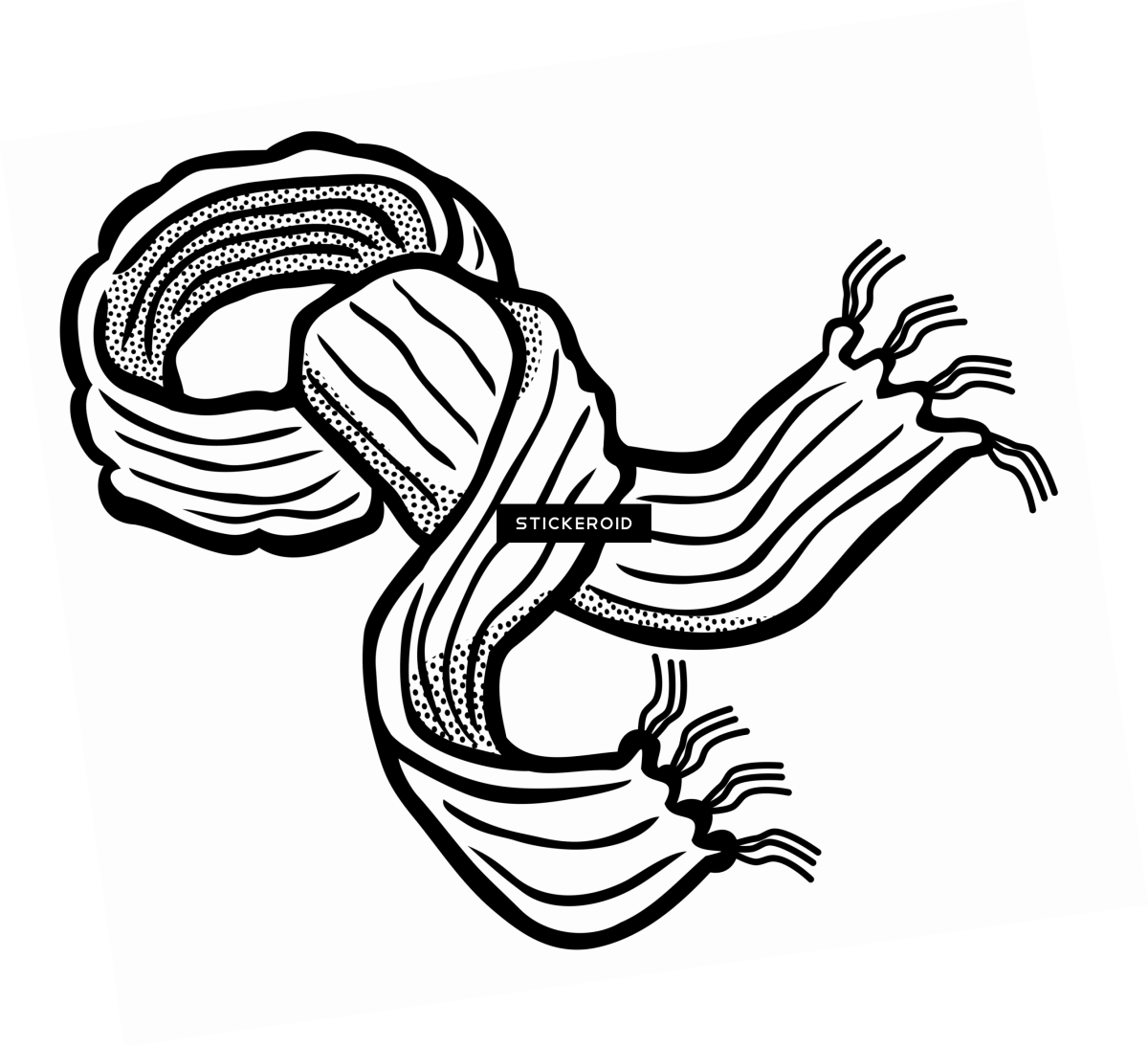 Шарф рисунок