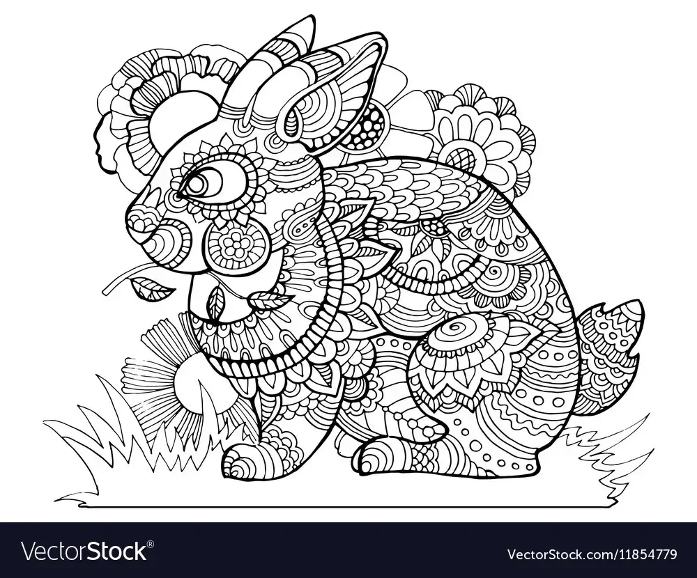 Раскраска антистресс коала